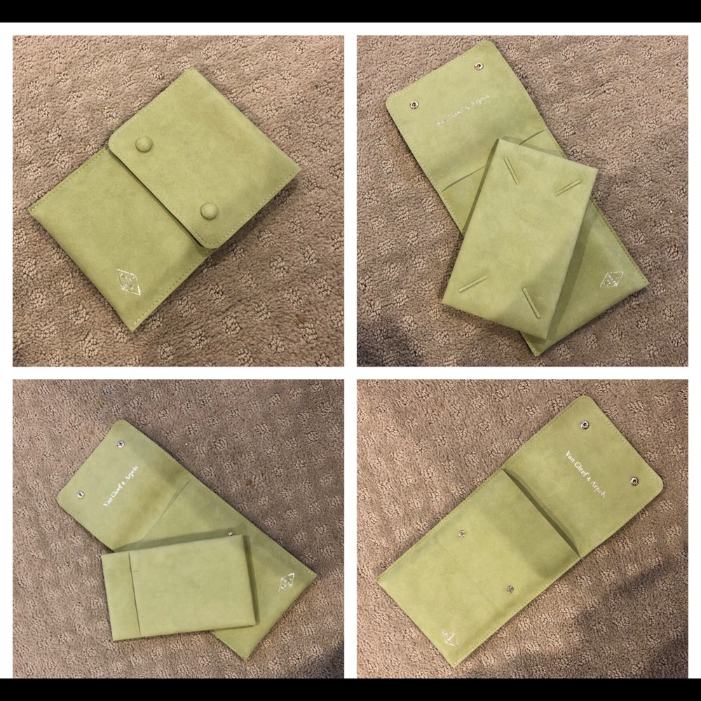 💯 💫 Authentic Van Cleef & Arpels Jewelry Pouch